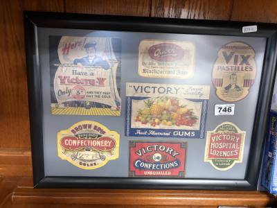 VINTAGE CONFECTIONERY LABELS