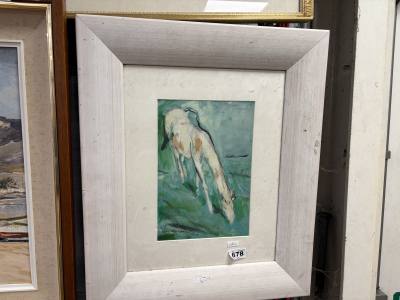 CON CAMPBELL HORSE ACRYLIC