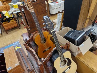 2 X ACOUSTIC GUITARS