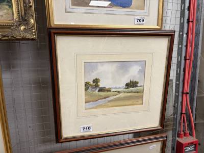  R. WITCHARD WATERCOLOUR