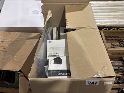 BOX OF FACE MASKS